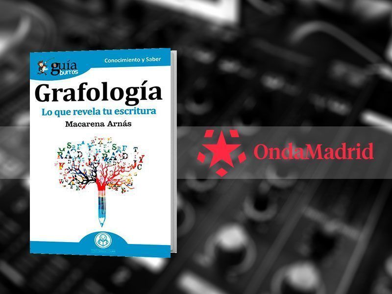 Macarena Arnás presenta su «GuíaBurros: Grafología» en «Buenos Días Madrid, Fin de Semana», de Onda Madrid