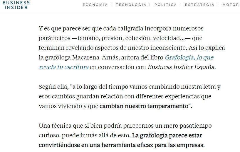 Grafología