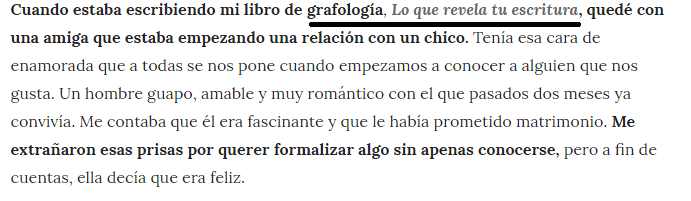 Grafología