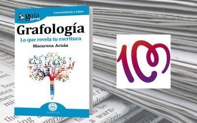 Cadena 100 ha reseñado en su página web el «GuíaBurros: Grafología»