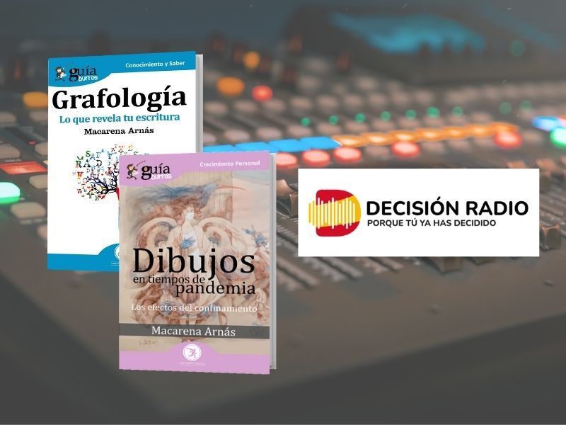 Macarena Arnás habla de sus libros en Decisión Radio